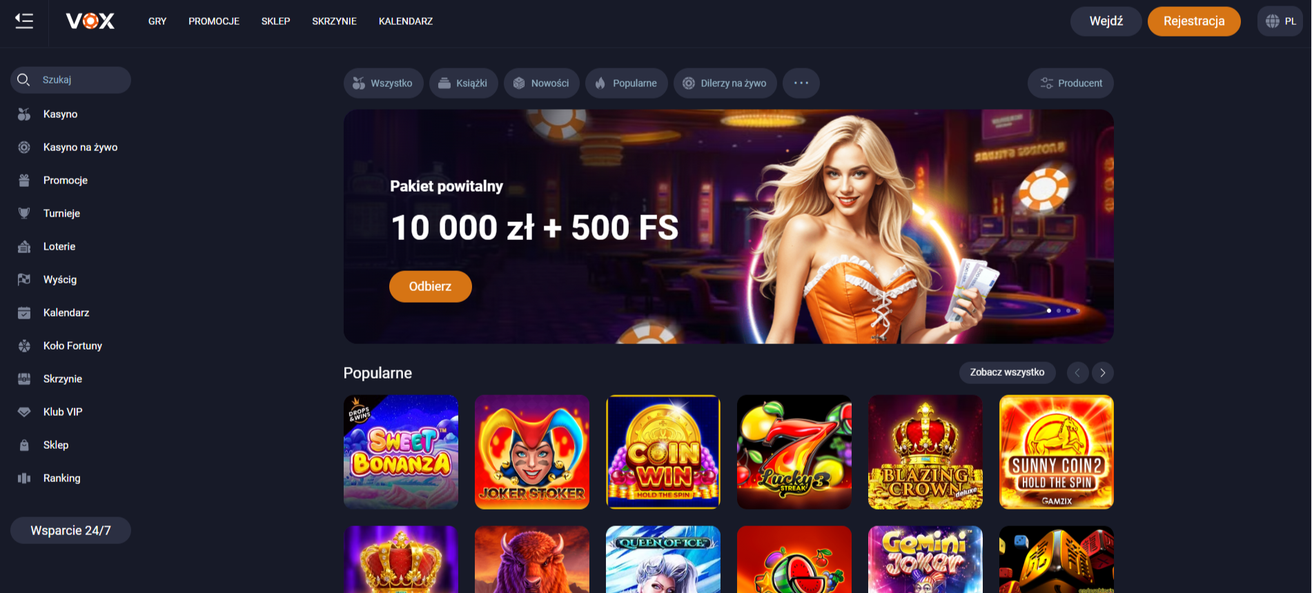 vox casino